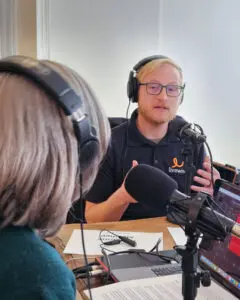 Josh answering Henrico CTE Podcast qustions