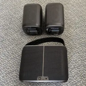 Rocksteady Speakers and Sub out of box